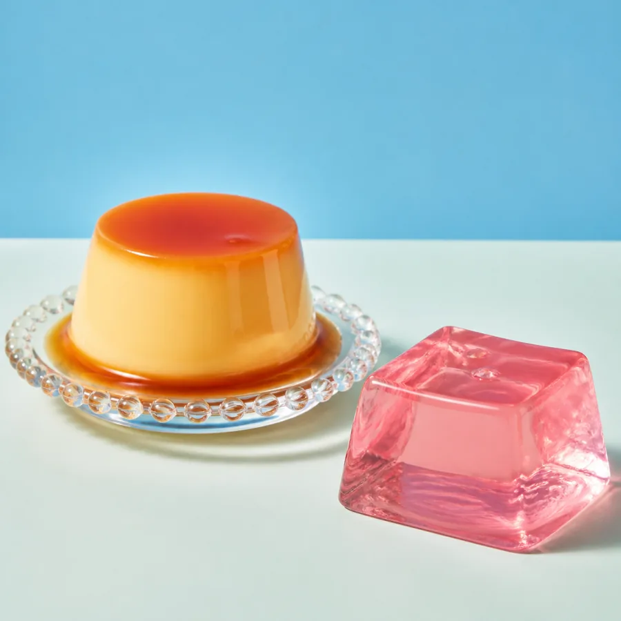 Make pudding, jelly, mochi, and frosting look extra soft.